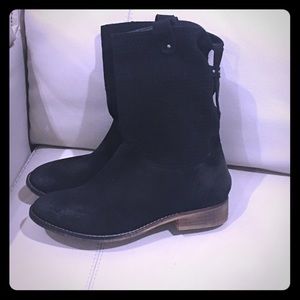 Gorgeous new distressed suede leather 🥾 boots